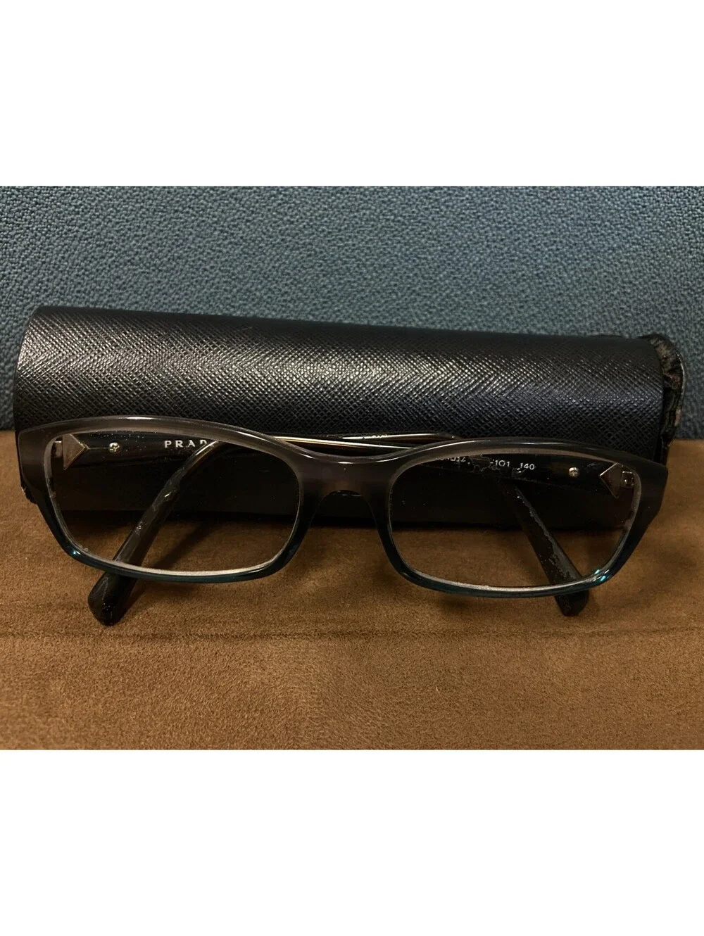 Prada VPR 07N ACF-1O1 Eyeglasses Glasses 53-17-140 w/case FRAMES ONLY